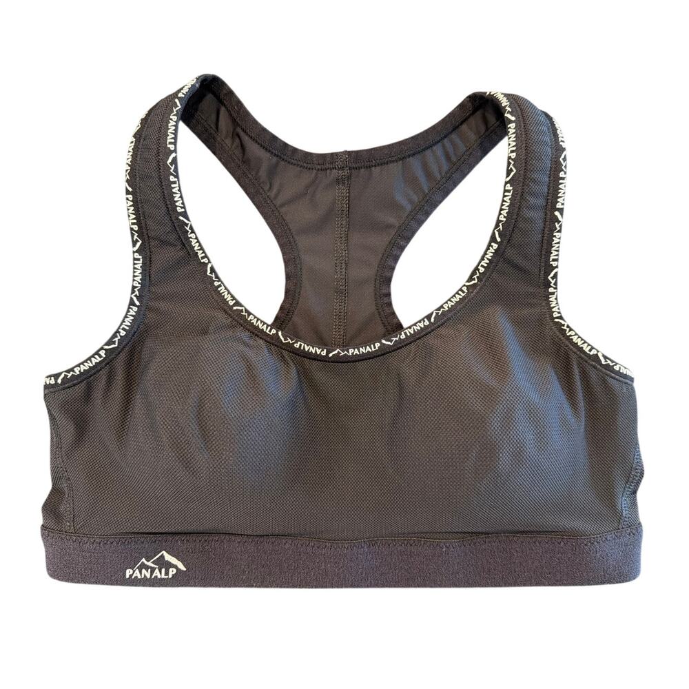 Anita Active PanAlp Delta Sports Bra High Impact Athletic, 34B, Black